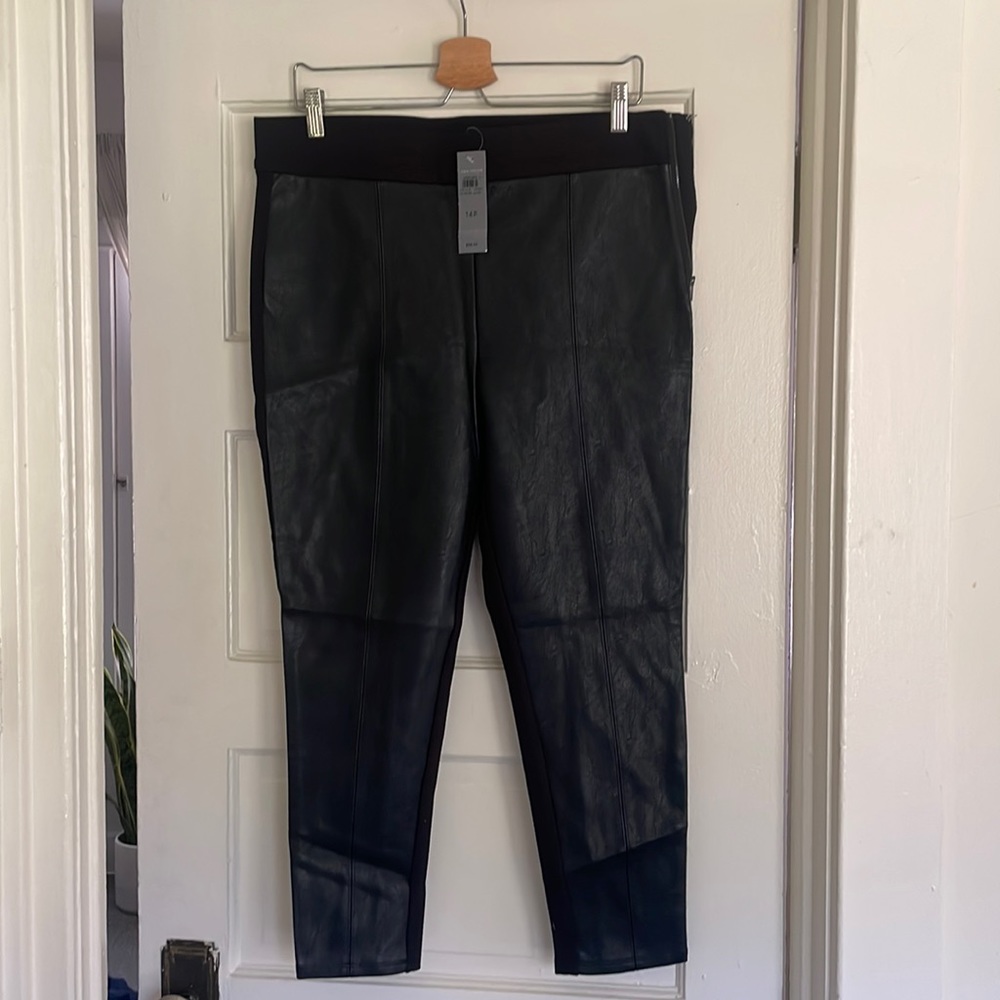 Leather leggings (Petite)